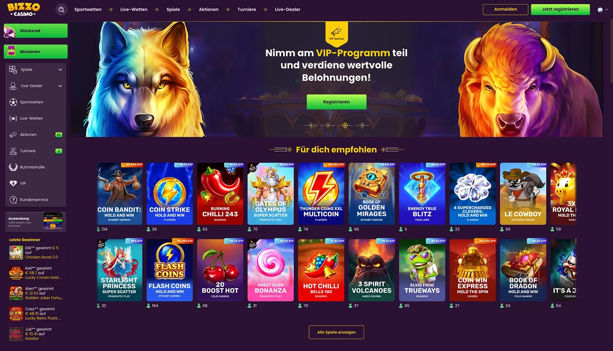 Bizzo Casino image 1