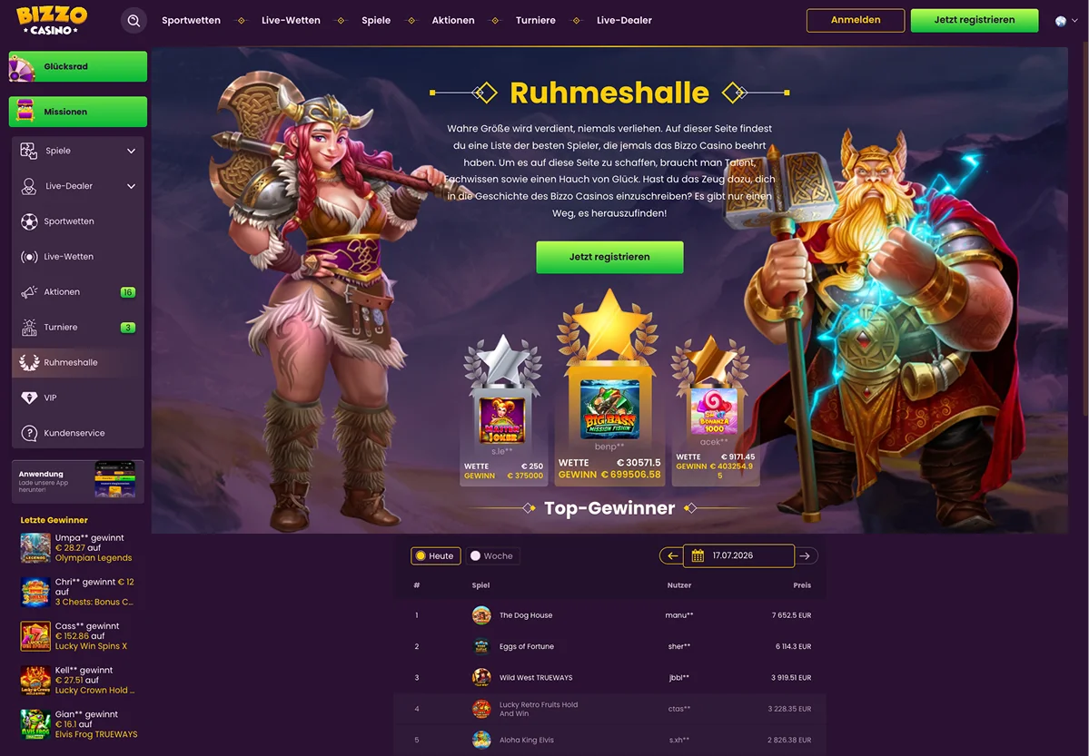 Bizzo Casino image 3